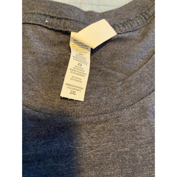 Mens Beer'd t Shirt XXL Navy - Picture 3 of 5